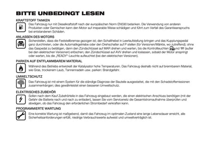 2025 Citroën Jumper/Relay Owner's Manual | German