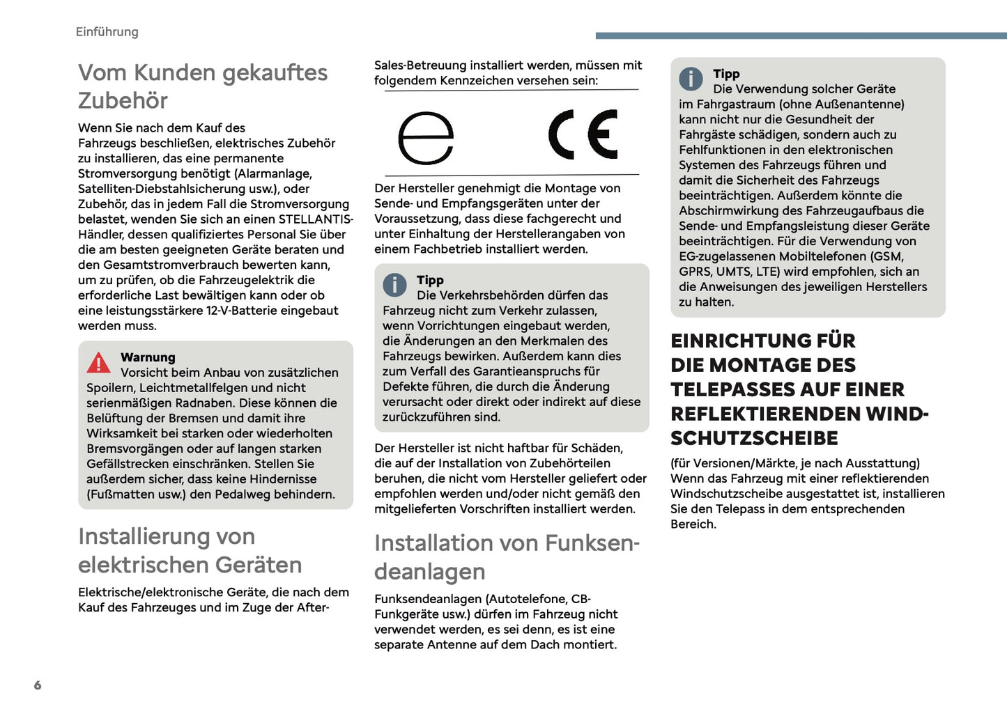 2025-2026 Citroën Jumper/Relay Owner's Manual | German