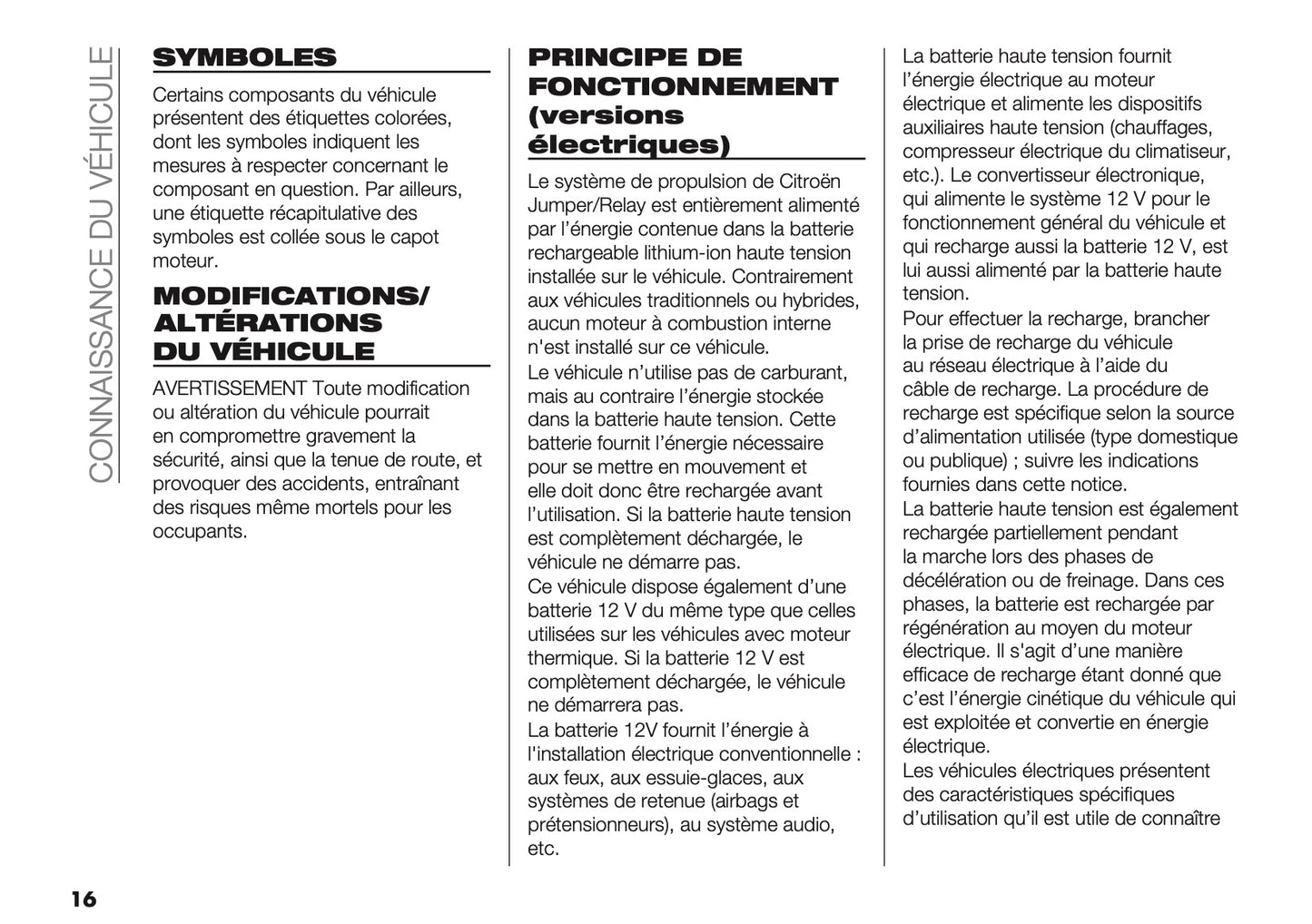 2024-2025 Citroën Jumper/Relay Owner's Manual | French