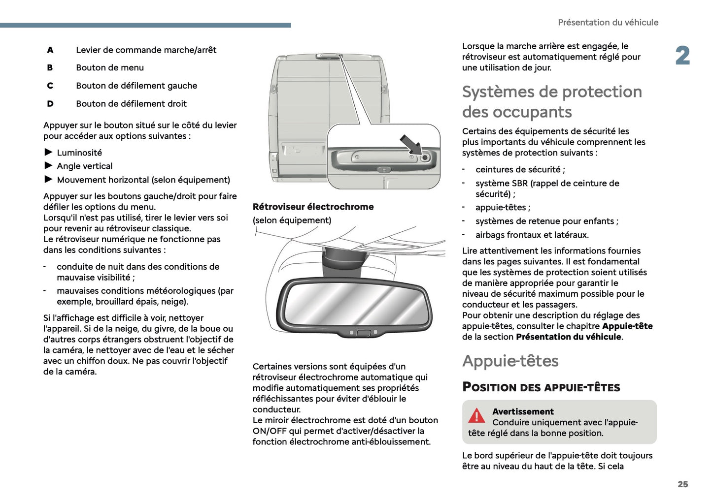 2025-2026 Citroën Jumper/Relay Owner's Manual | French