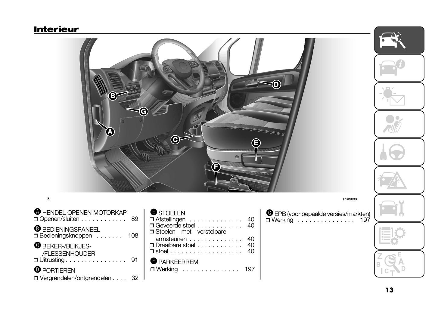 2024 Citroën Jumper/ë-Jumper/Relay/ë-Relay Owner's Manual | Dutch