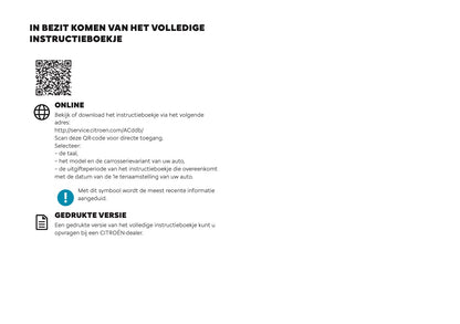 2024-2025 Citroën Jumper/Relay Gebruikershandleiding | Nederlands