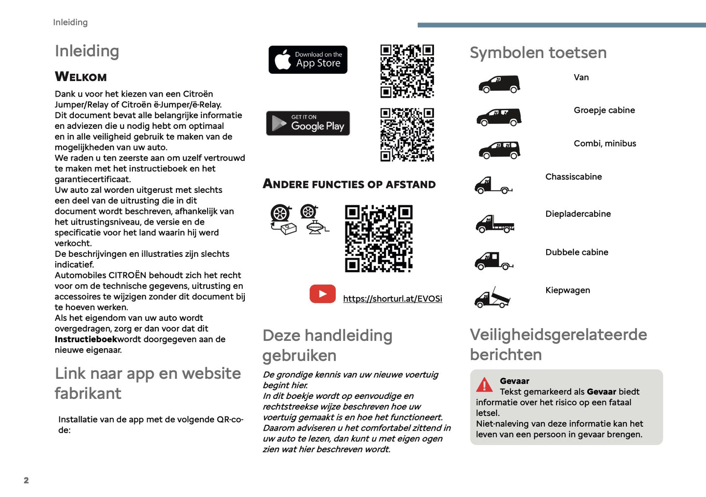 2025-2026 Citroën Jumper/Relay Gebruikershandleiding | Nederlands