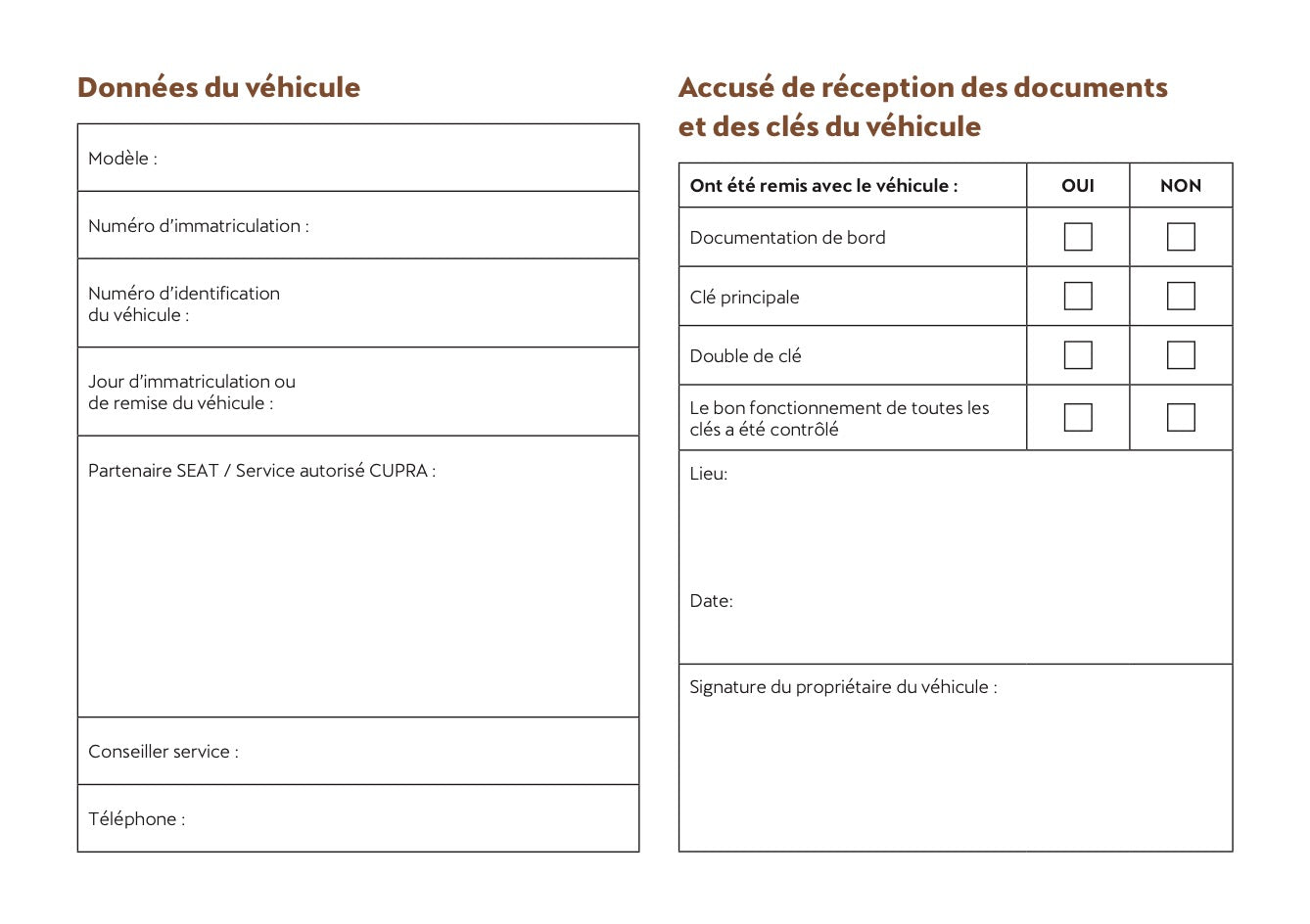 2022 Cupra Ateca Manuel du propriétaire | Français