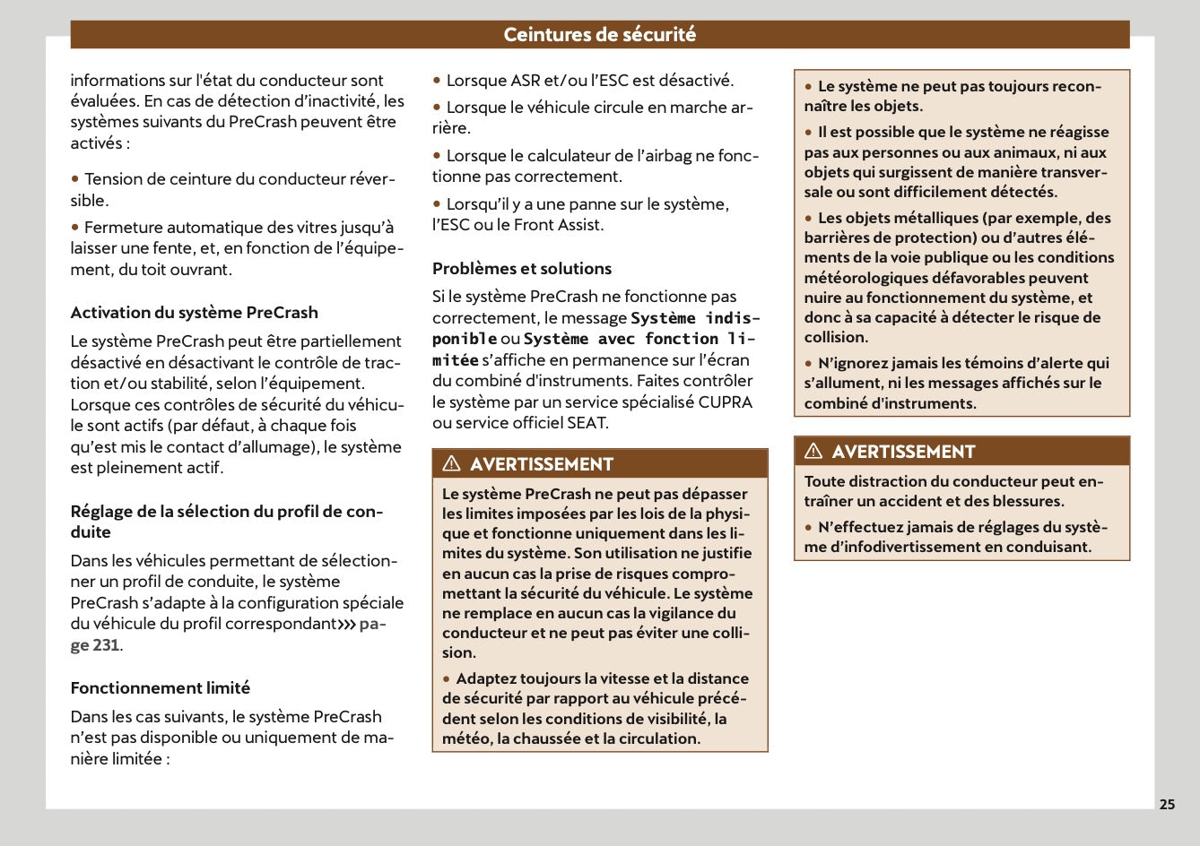 2022 Cupra Ateca Manuel du propriétaire | Français
