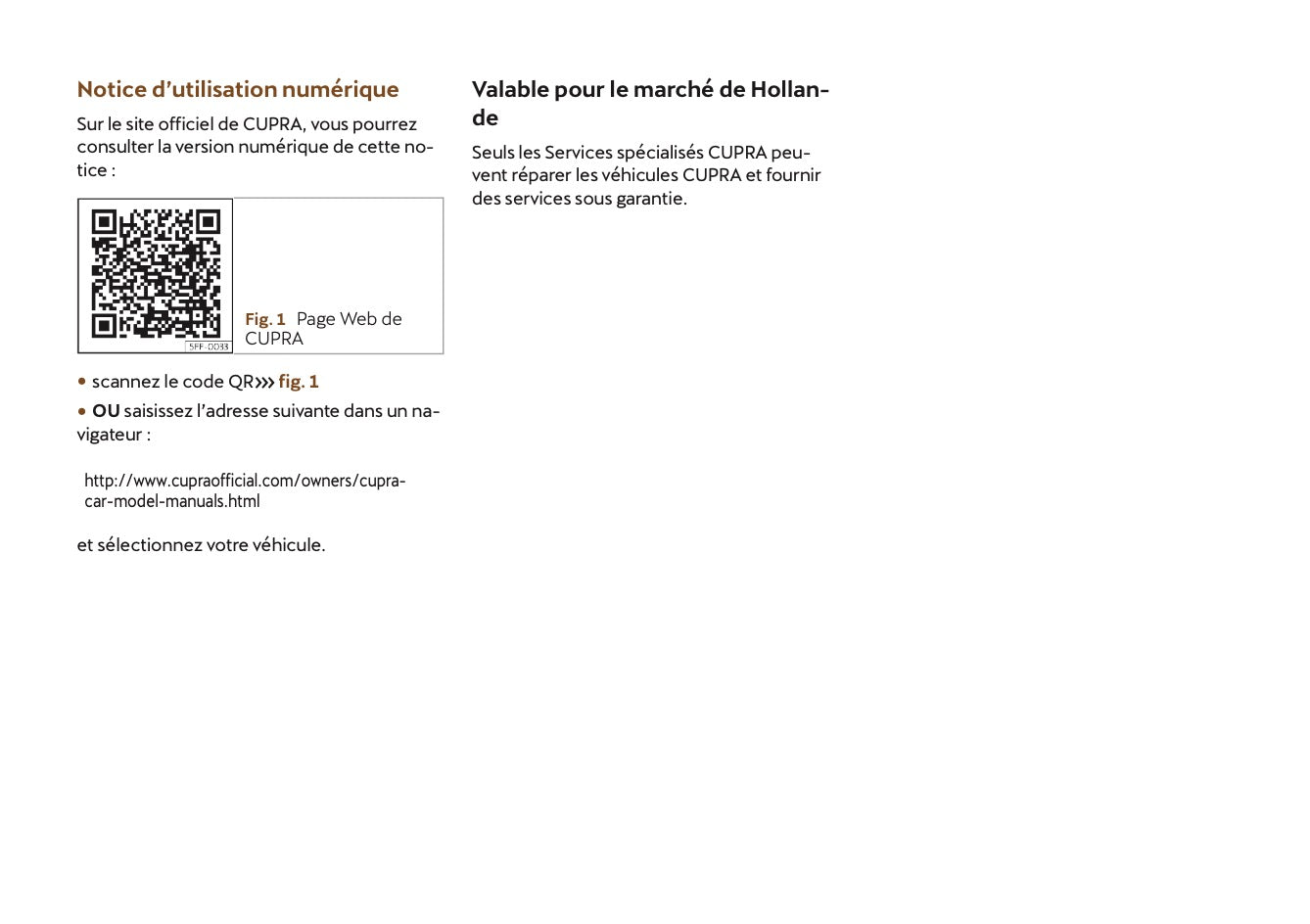 2022 Cupra Ateca Manuel du propriétaire | Français