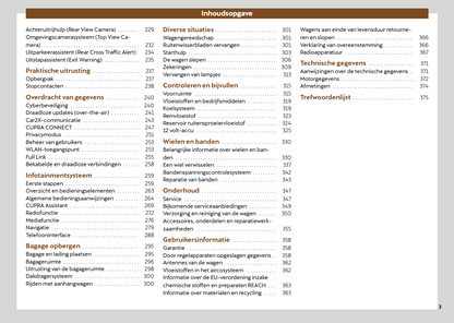 2024-2025 Cupra Born Gebruikershandleiding | Nederlands