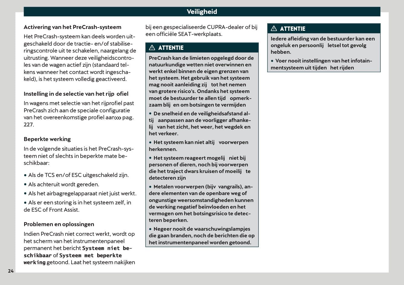 2020-2021 Cupra Formentor Gebruikershandleiding | Nederlands