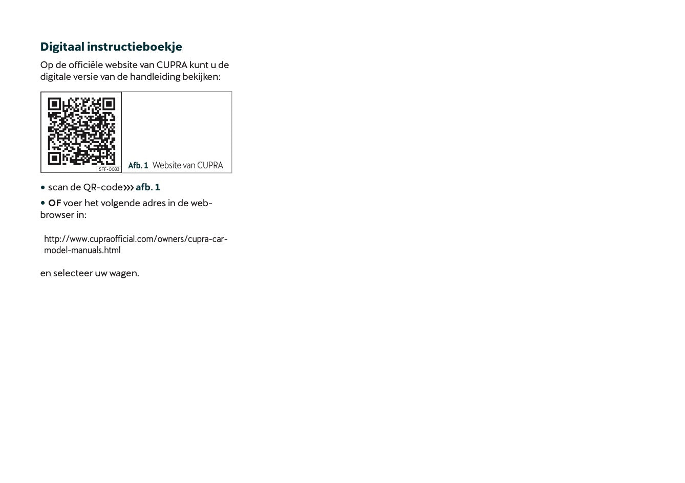 2020-2021 Cupra Formentor Gebruikershandleiding | Nederlands
