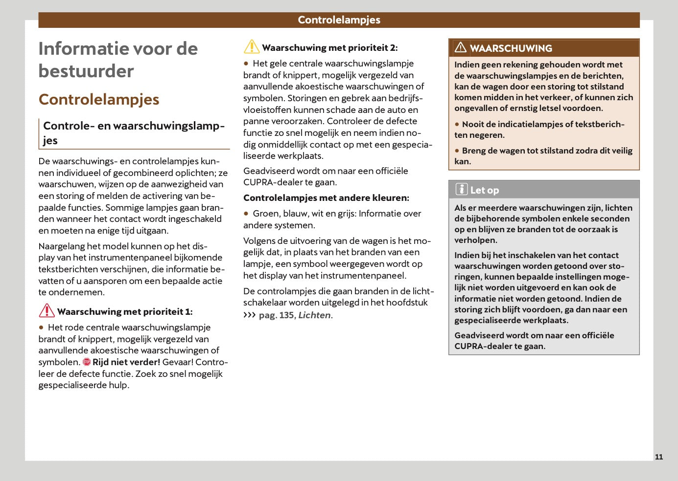 2024-2025 Cupra Terramar Gebruikershandleiding | Nederlands