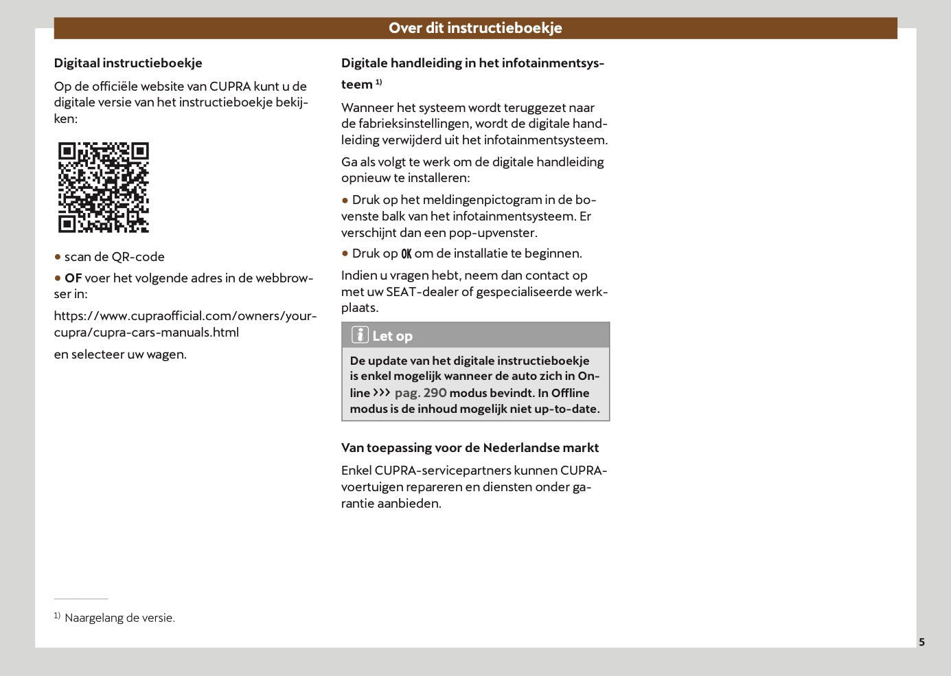 2024-2025 Cupra Terramar Gebruikershandleiding | Nederlands