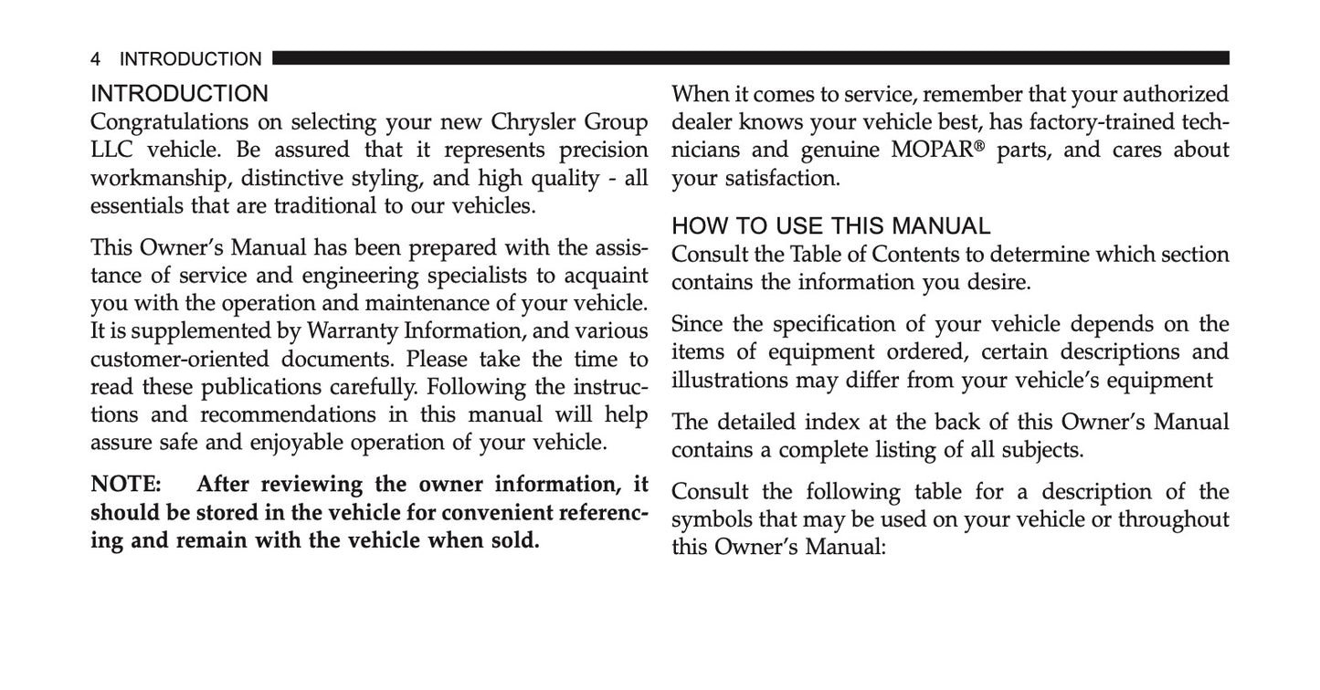 2011 Chrysler 200 Convertible Owner's Manual | English US