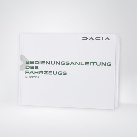 2025 Dacia Bigster Owner's Manual | German