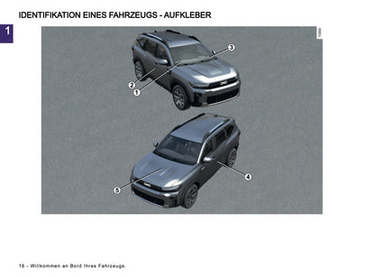 2026 Dacia Bigster Owner's Manual | German