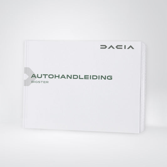 2024-2025 Dacia Bigster Owner's Manual | Dutch