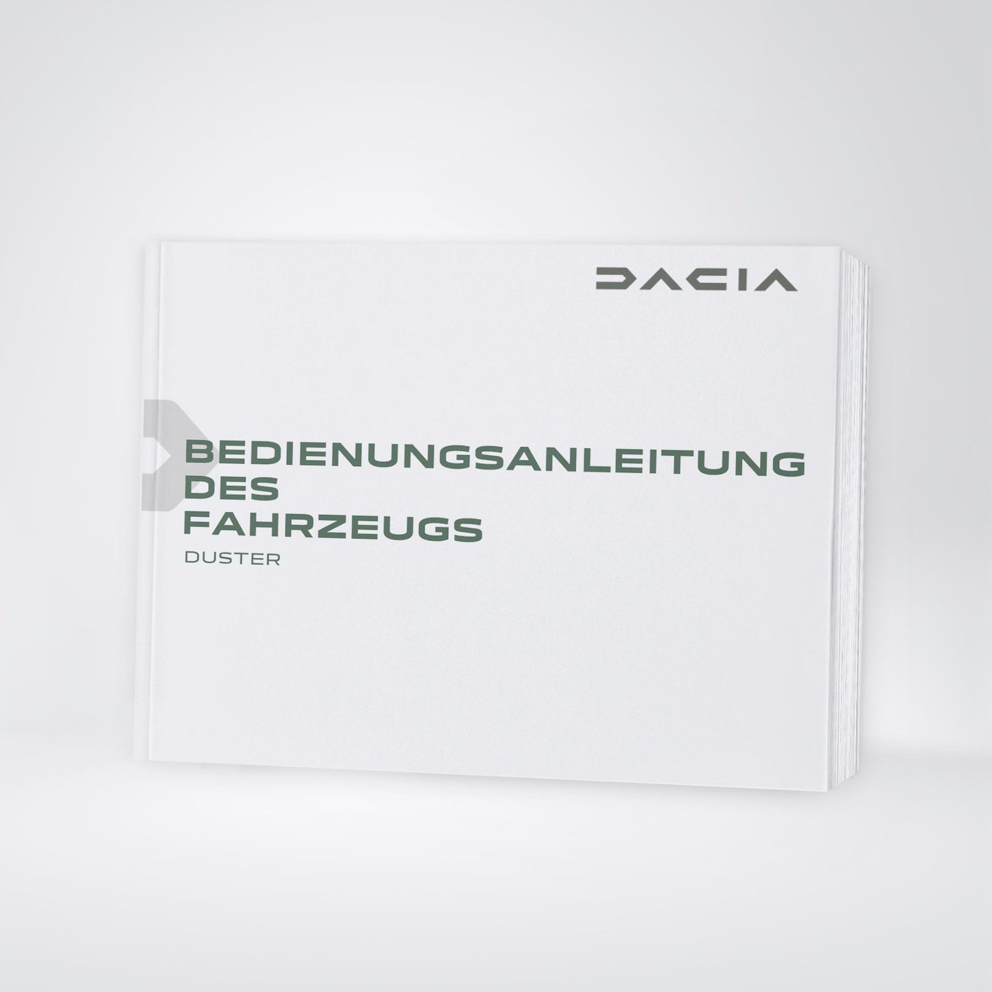2025-2026 Dacia Duster Owner's Manual | German