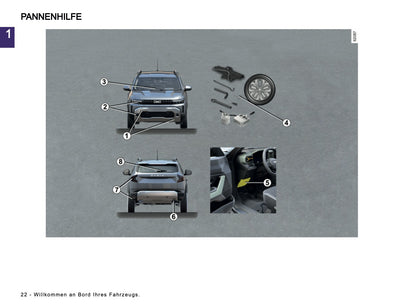 2026 Dacia Duster Owner's Manual | German