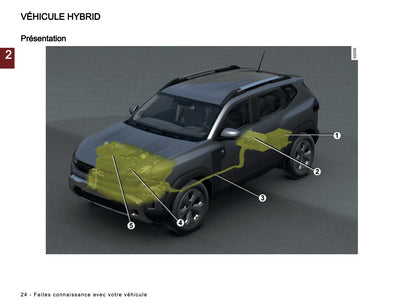 2024-2025 Dacia Duster Manuel du propriétaire | Français