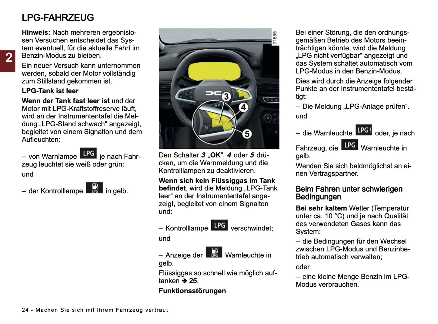 2025-2026 Dacia Sandero/Sandero Stepway Owner's Manual | German