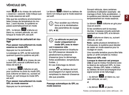 2025-2026 Dacia Sandero/Sandero Stepway Owner's Manual | French