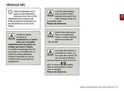 2025-2026 Dacia Sandero/Sandero Stepway Owner's Manual | French