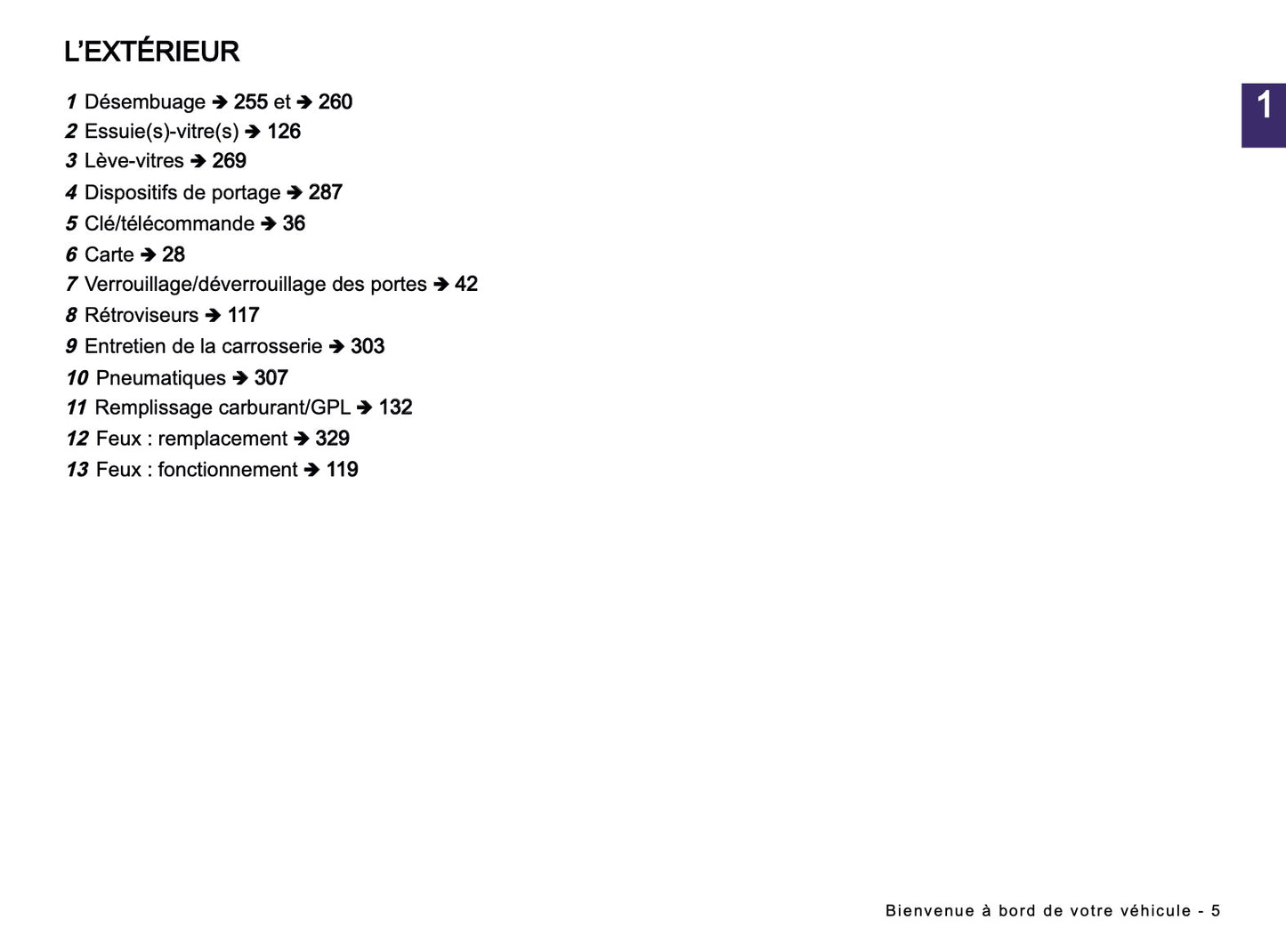 2025-2026 Dacia Sandero/Sandero Stepway Owner's Manual | French