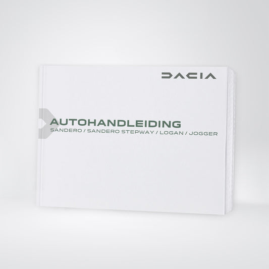 2023-2024 Dacia Sandero/Sandero Stepway/Logan/Jogger Owner's Manual | Dutch