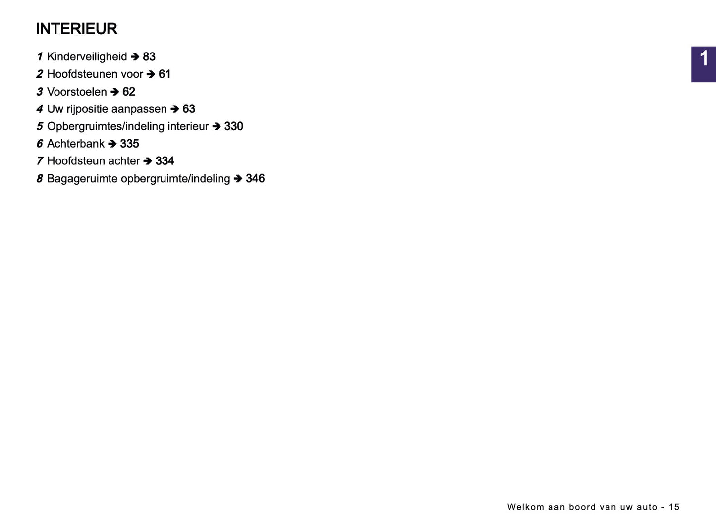 2023-2024 Dacia Sandero/Sandero Stepway/Logan/Jogger Owner's Manual | Dutch