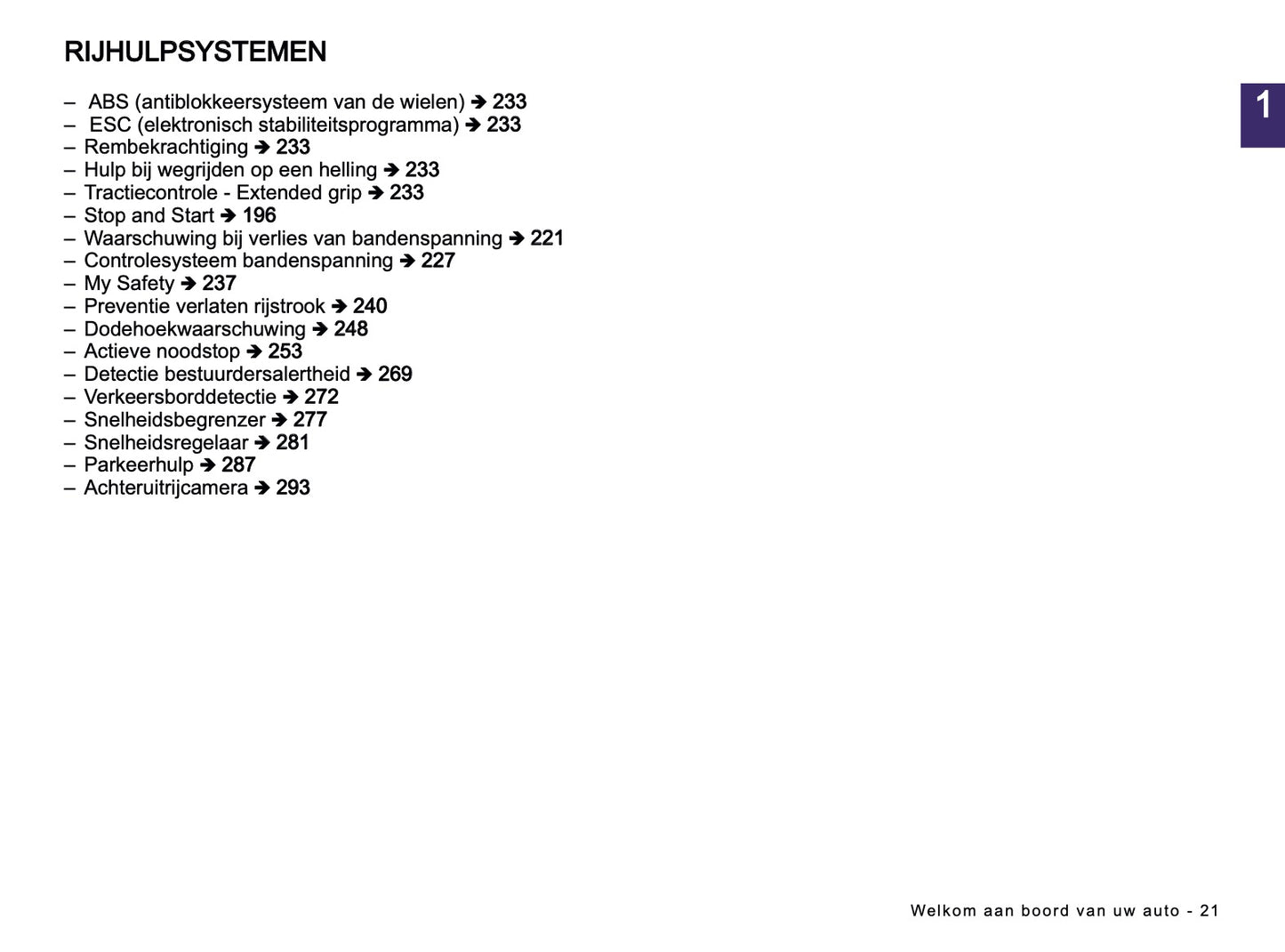 2023-2024 Dacia Sandero/Sandero Stepway/Logan/Jogger Owner's Manual | Dutch