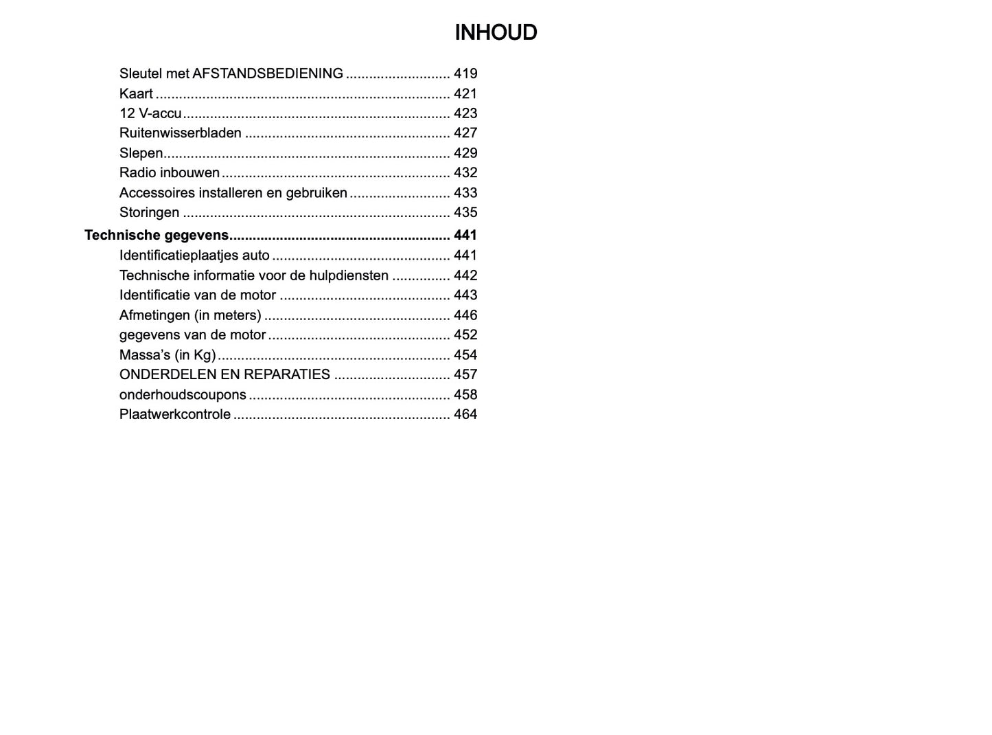 2023-2024 Dacia Sandero/Sandero Stepway/Logan/Jogger Owner's Manual | Dutch