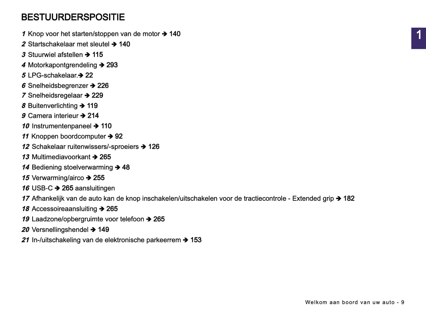 2025-2026 Dacia Sandero/Sandero Stepway Gebruikershandleiding | Nederlands