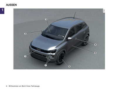 2024-2025 Dacia Spring Electric Owner's Manual | German