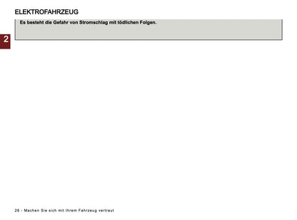 2026 Dacia Spring Electric Owner's Manual | German