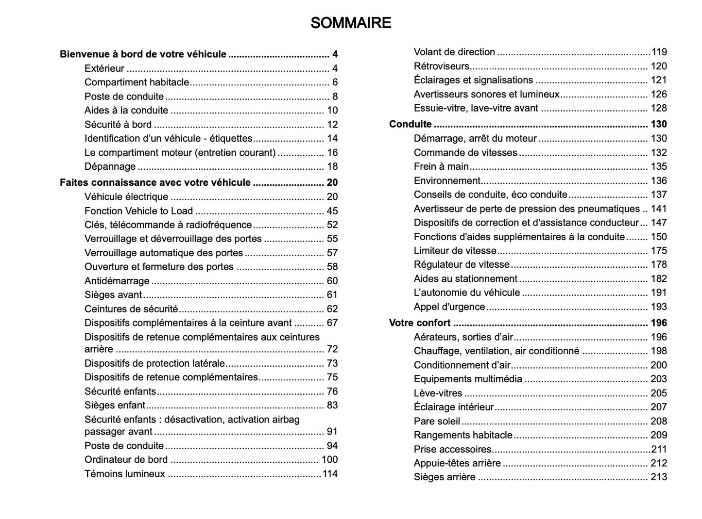 2024-2025 Dacia Spring Electric Manuel du propriétaire | Français