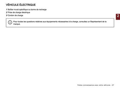 2024-2025 Dacia Spring Electric Manuel du propriétaire | Français