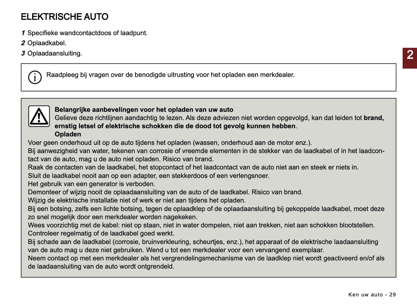 2026 Dacia Spring Electric Gebruikershandleiding | Nederlands