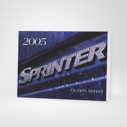 2005 Dodge Sprinter Owner's Manual | English US