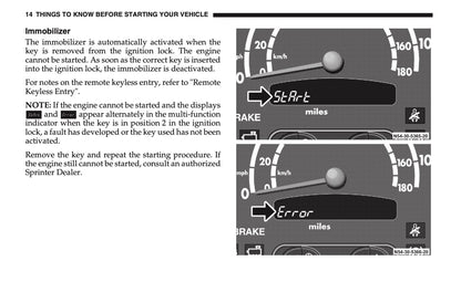 2005 Dodge Sprinter Owner's Manual | English US