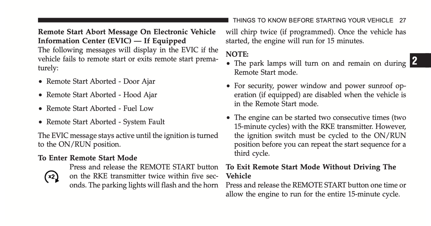 2011 Ram Trucks 1500/2500/3500 Owner's Manual | English