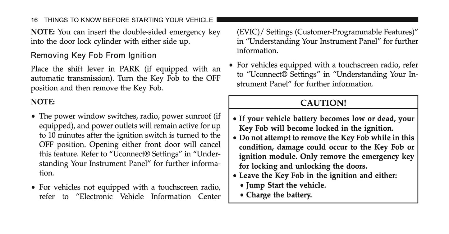 2015 Ram Trucks 1500/2500/3500 Owner's Manual | English US