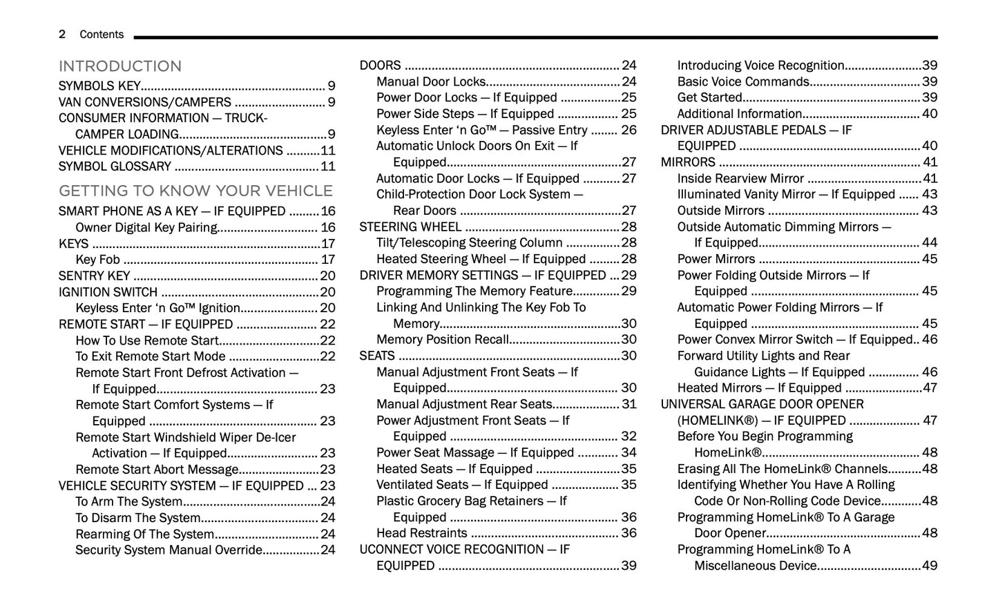 2025 Ram Trucks 1500 Owner's Manual | English