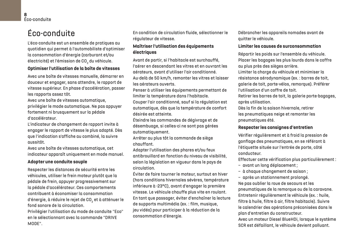 2024-2025 DS Automobiles DS 3 Owner's Manual | French