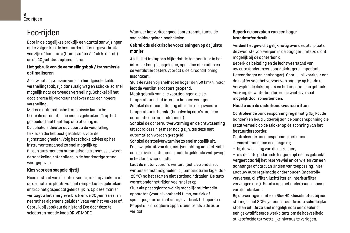 2024-2025 DS Automobiles DS 3 Gebruikershandleiding | Nederlands