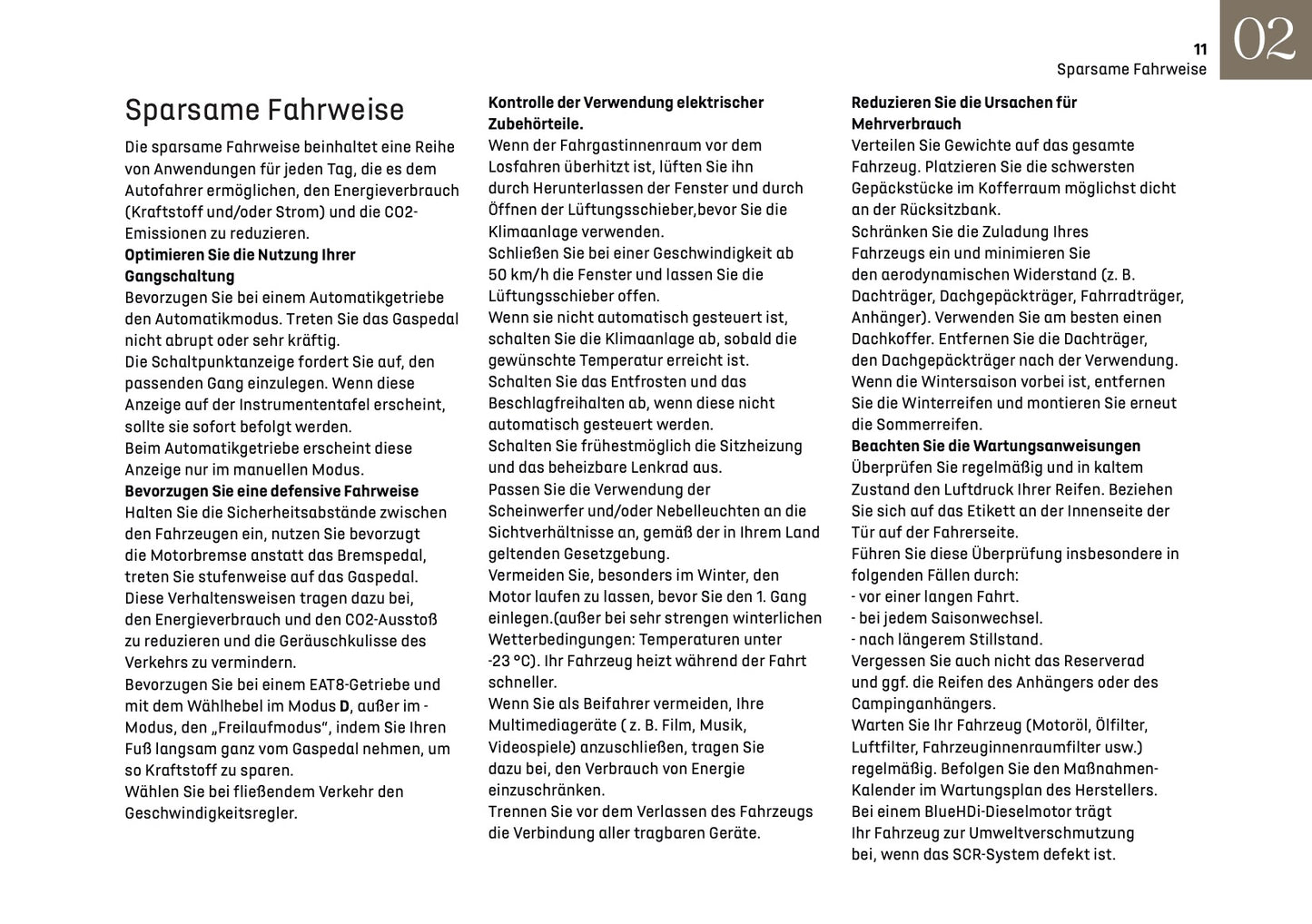 2024-2025 DS Automobiles DS4 Owner's Manual | German