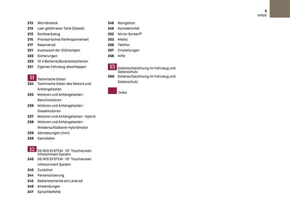 2024-2025 DS Automobiles DS4 Owner's Manual | German