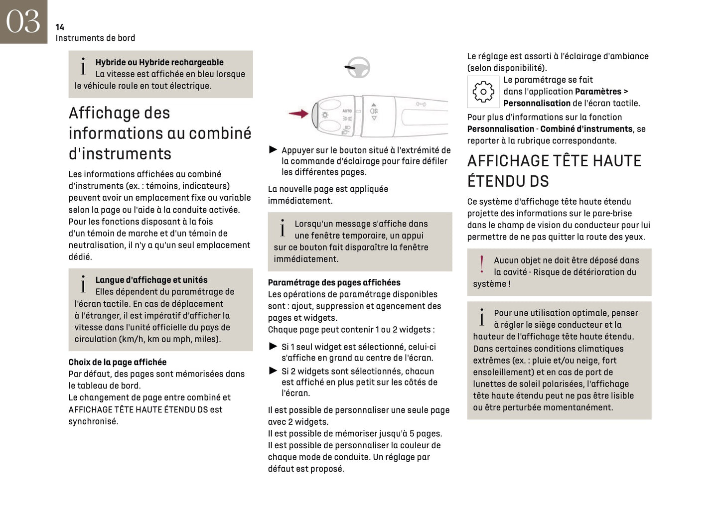 2024-2025 DS Automobiles DS 4 Owner's Manual | French
