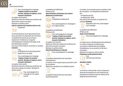 2024-2025 DS Automobiles DS 4 Owner's Manual | French