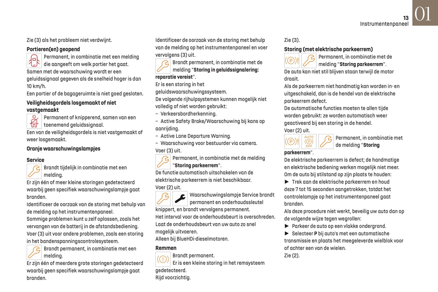 2023-2025 DS Automobiles DS 7 Owner's Manual | Dutch