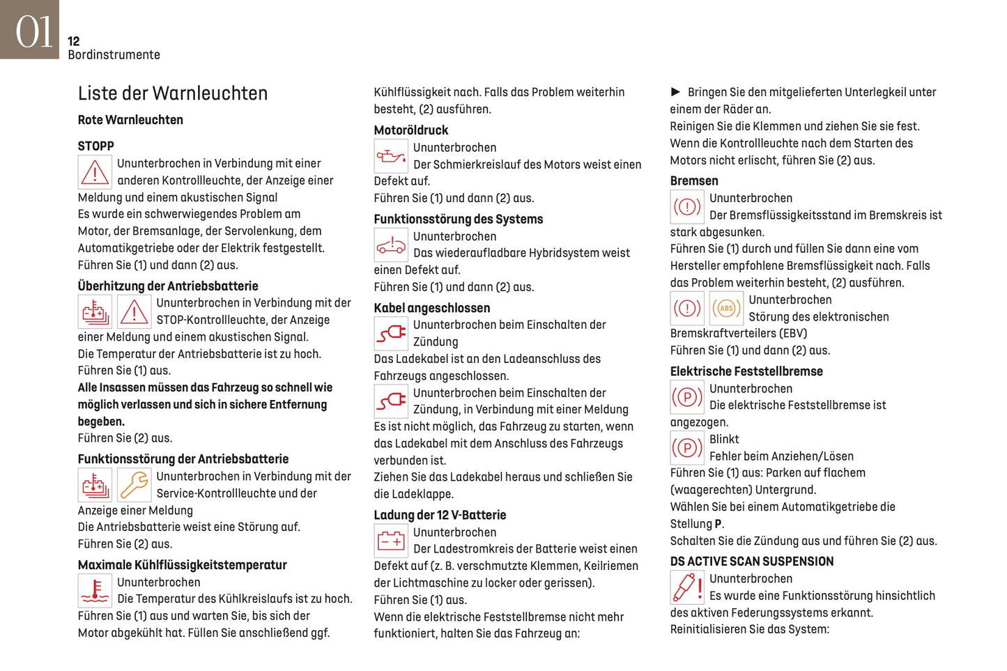 2023-2024 DS Automobiles DS 9 Owner's Manual | German
