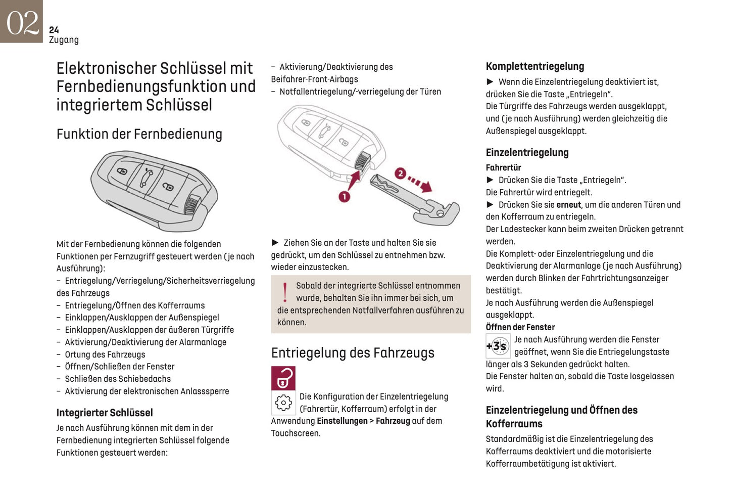 2023-2024 DS Automobiles DS 9 Owner's Manual | German